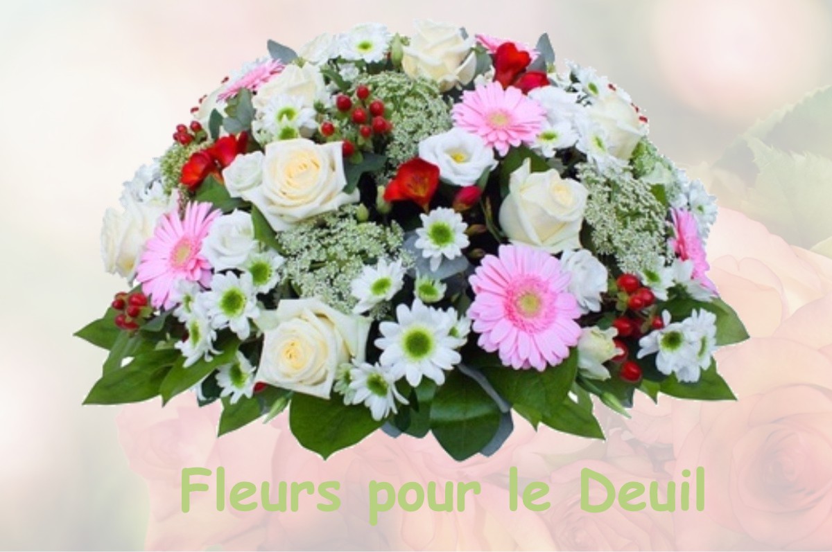 fleurs deuil SURY-LE-COMTAL